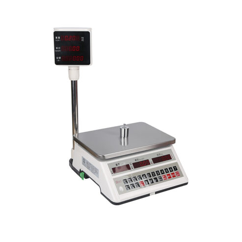 Multi language Commercial Barcode Label Printing Scale