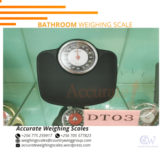 Mechanical bathroom weighing scale type in hospital for se