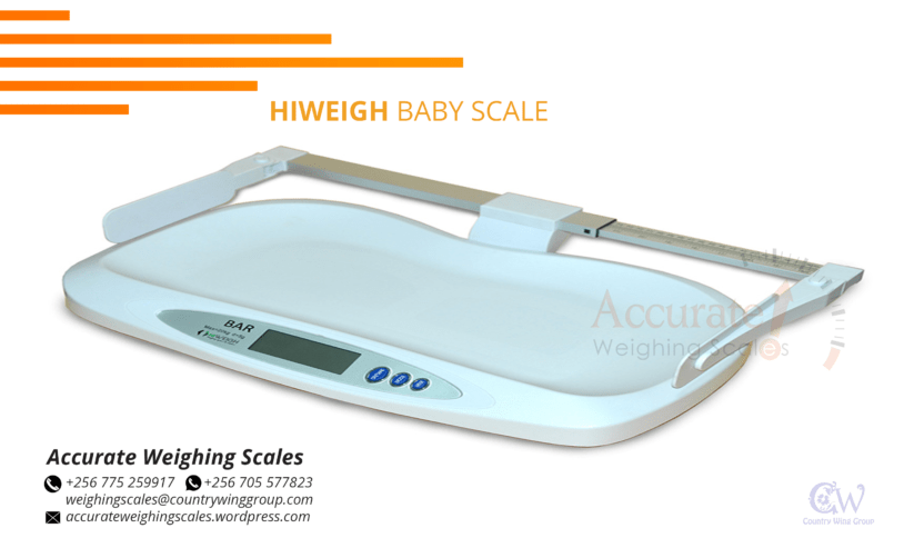 Travel baby weighing scale with Bluetooth output