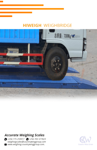 Concrete weighbridge with margin error 20kg divisions Jumia