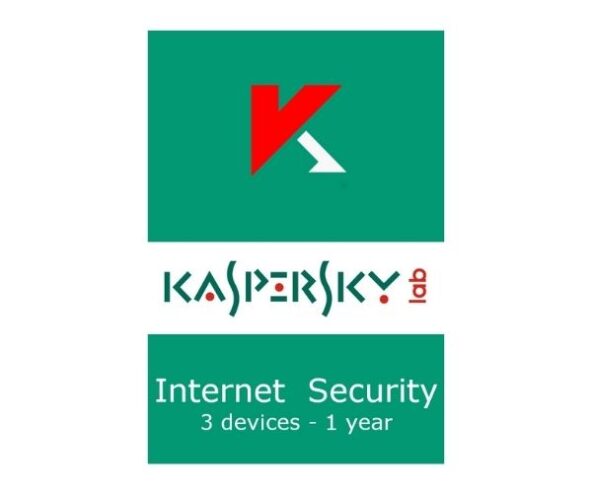 Kaspersky Internet Security (3 Users – 1 year)