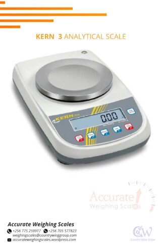 analytical balance with aluminum rear base for laboratory