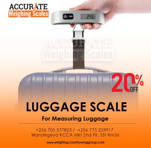 Travel luggage hanging scales for sale best prices Kampala