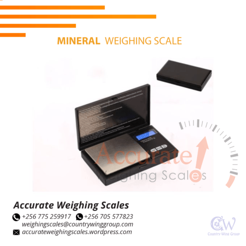 Digital- for trade- mineral weighing scale in Kampala