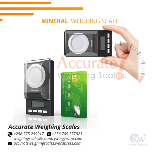 Electronic-Scale for mineral-gold-silver-in Wandegeya Uganda