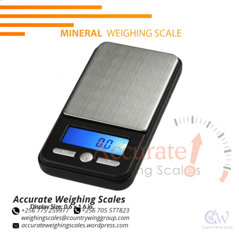 Accurate-weighing-mineral-gold-silver portable-pocket -scale