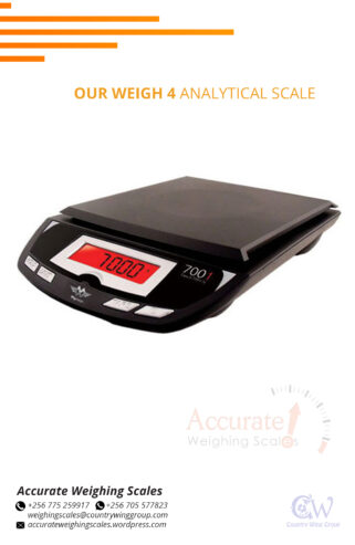 Analytical precision balance with counting functions