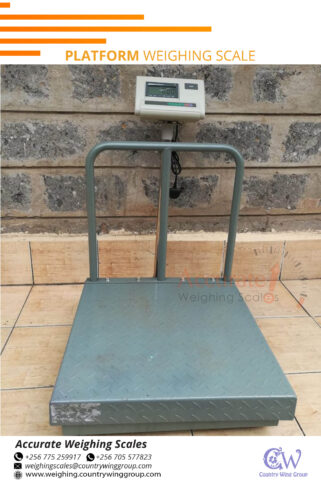 Certified standard heavy duty platform weighing scale