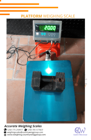 Long service life heavy duty platform weighing scales