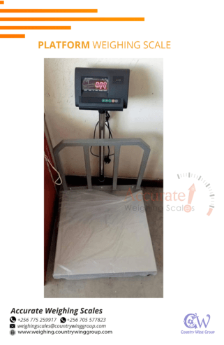 A12 model heavy-duty platform weighing scale