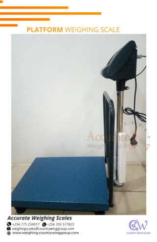 Flat industrial ware house heavy duty platform scales