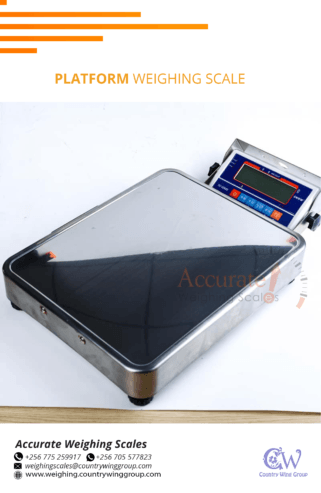 Commercial grocery shop 100kg platform weighing scales