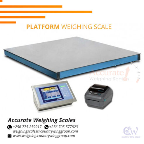 calibrated heavy duty platform weighing scales 100kgs, 200k