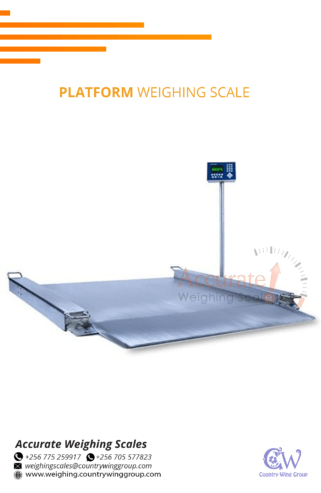 Accurate heavy-duty platform weighing scale Kampala