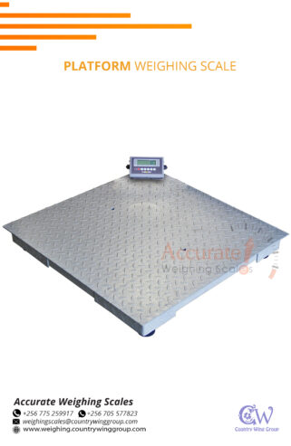 industrial heavy duty platform scales for farm produce