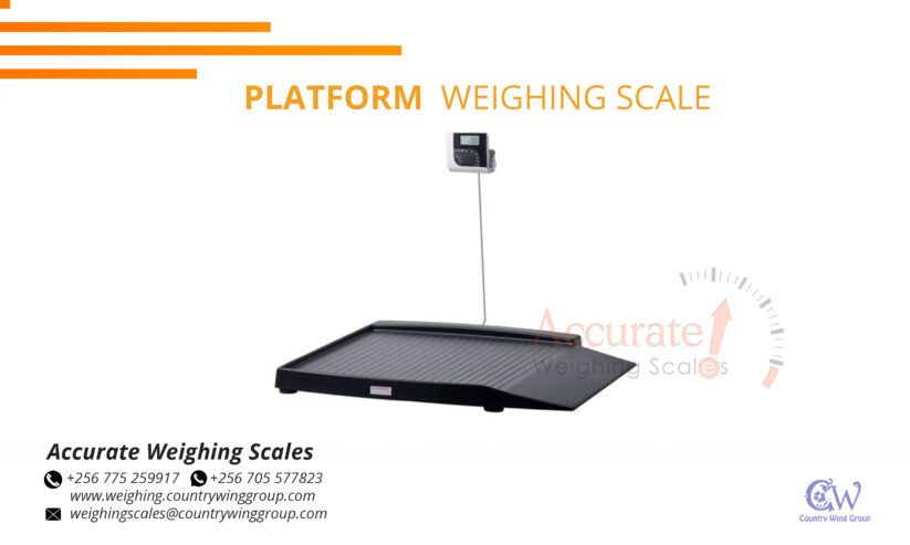 Ensure accuracy of your heavy-duty platforms weight scales