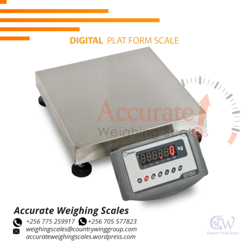 Highly accurate heavy duty weighing equipment