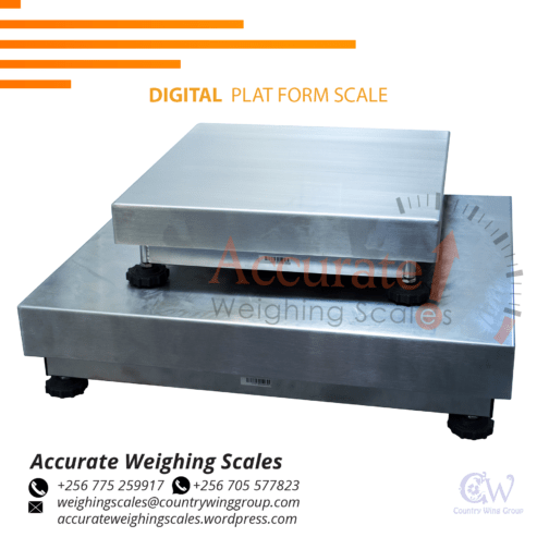 Unique modified digital heavy duty platform scale