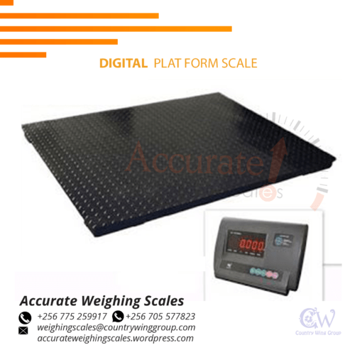 Ensure accuracy of your heavy-duty platforms weight scales