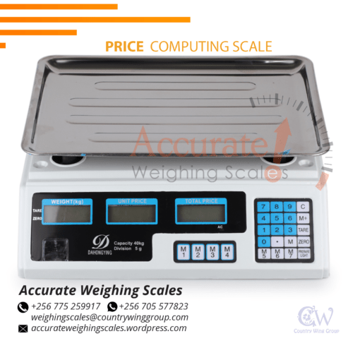 Price computing scales with units kg/ Ib, high accuracy