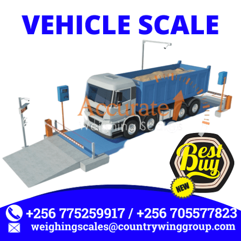 Weighbridge vehicle scales with video capture module