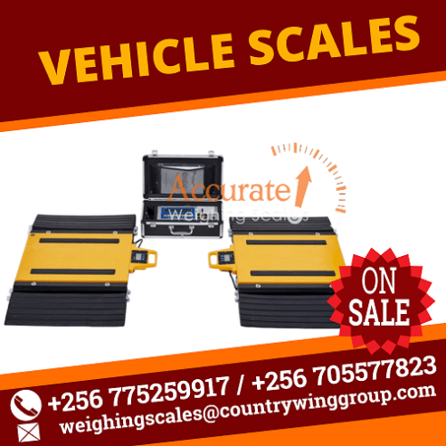 Vehicle weighbridge scale with voice system guide driver