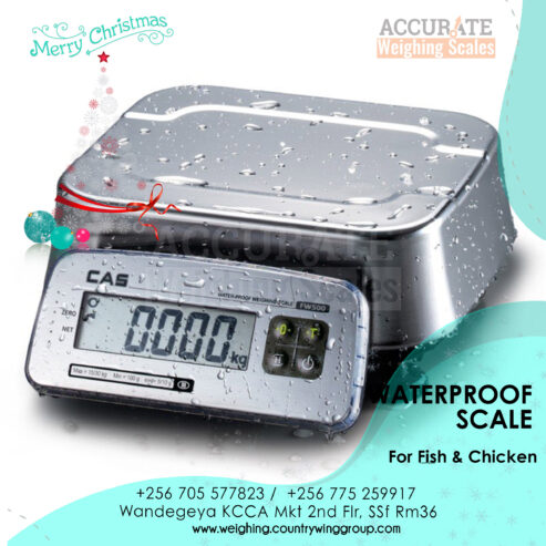 Waterproof table top weighing scale with 40 hours battery