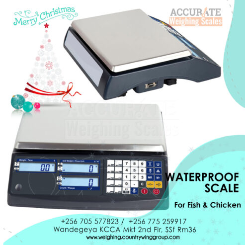 Stainless steel housing brand table top weighing scale