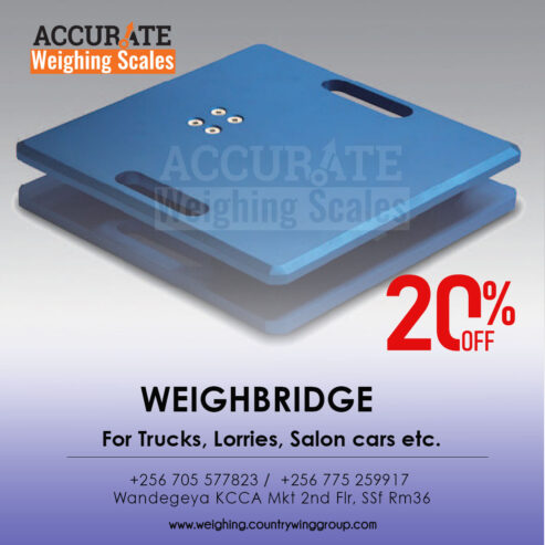 Permanent weighbridge with 3×17.4m dimensions