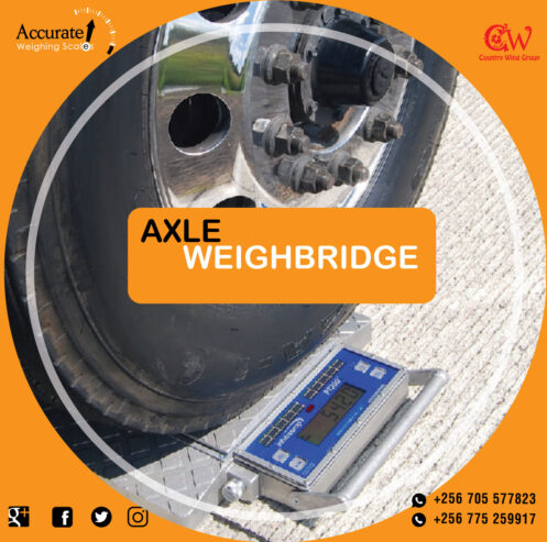 Standardized weighbridge connection that is easy to use