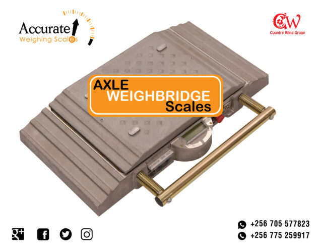 Electronic weighbridge scales for container truck load cable