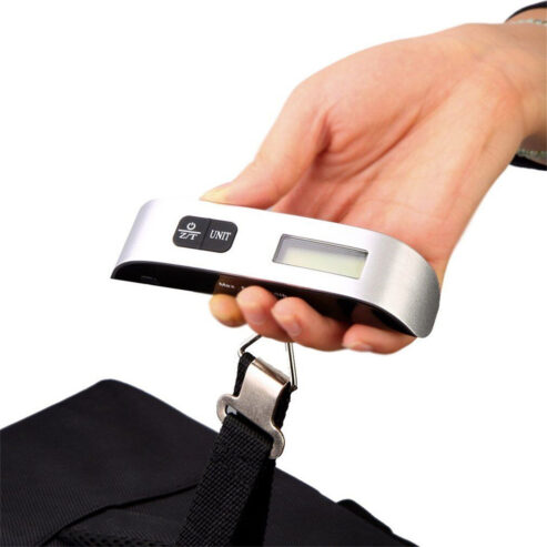 Mini electronic hanging luggage scale in Uganda