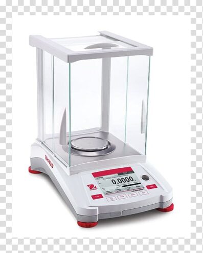 Electronic precision balance adaptor and percentage weighing