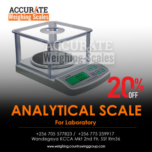 highly transparent glasses analytical lab balance