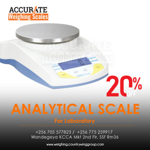 Electronic precision balance adaptor and percentage weighing