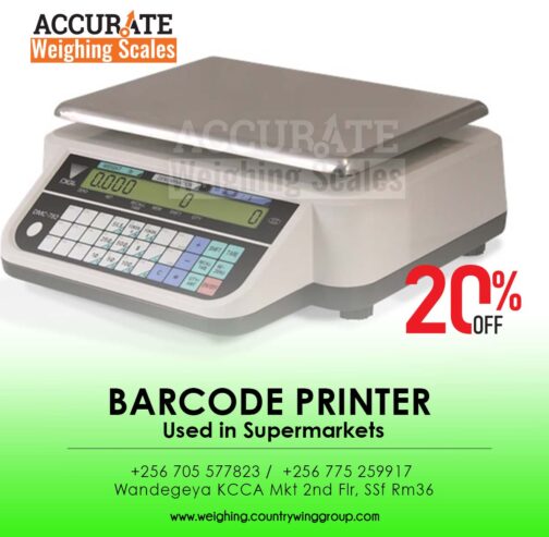 Commercial Digital weighing Barcode Label Scale in Kampala