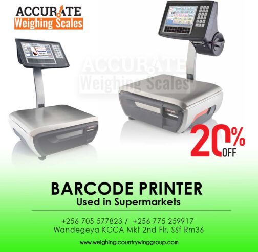 30kg capacity barcode printing scale at supplier shop