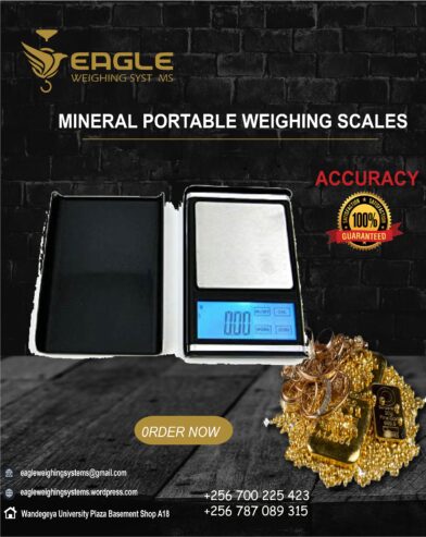 Portable mineral, jewelry Calibrated pocket scales in Kampal