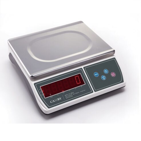 Kitchen top display weighing scales