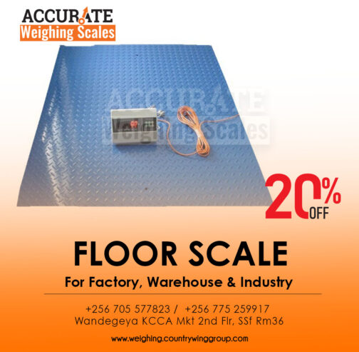 industrial floor heavy duty platform scales for farm produce