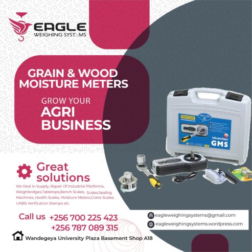 Moisture meters for maize, beans coffee shop in Uganda