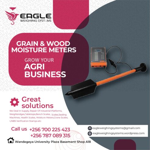 Sorghum moisture meter with probe measuring range in Uganda