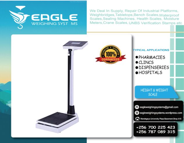 Height and weight hospital health Weighing Scales in Kampal