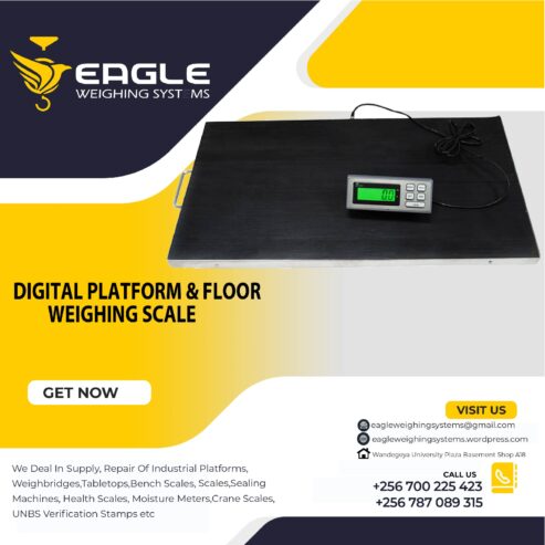 Industrial strong platform floor scale