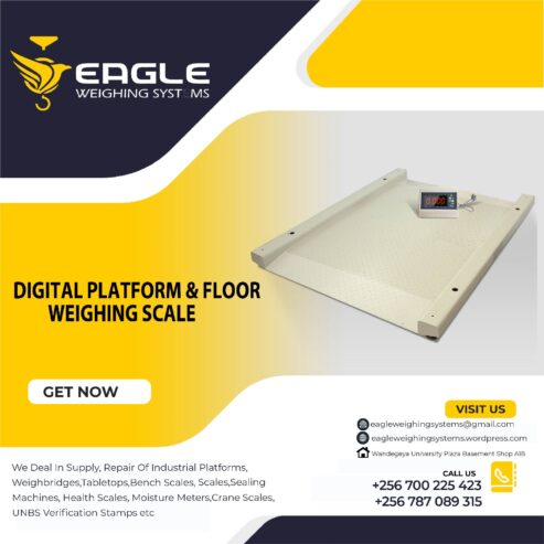 Platform weighing scales at Eagle Weighing Systems Ltd