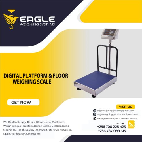 Platform weighing scales at Eagle Weighing Systems Ltd