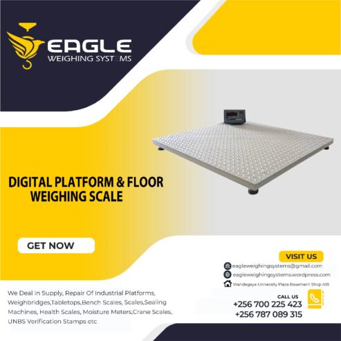 Factory use electronic digital platform weighing scales