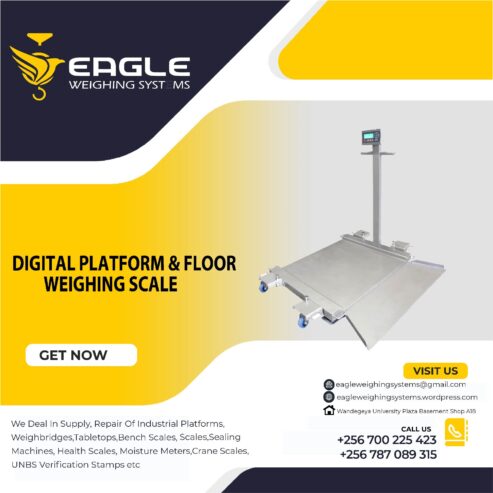 Digital platform weighing scales in Kampala