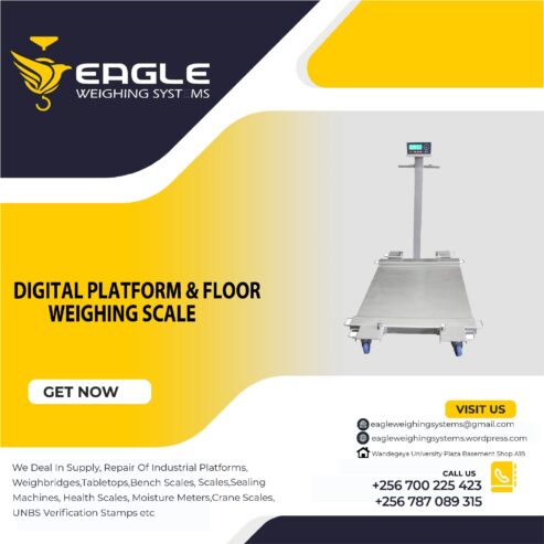 Industry platform floor weighing scales in Uganda