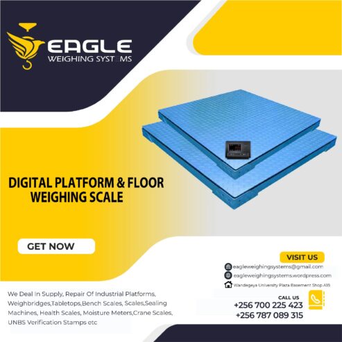 Platform floor scale industrial weighing scales in Uganda